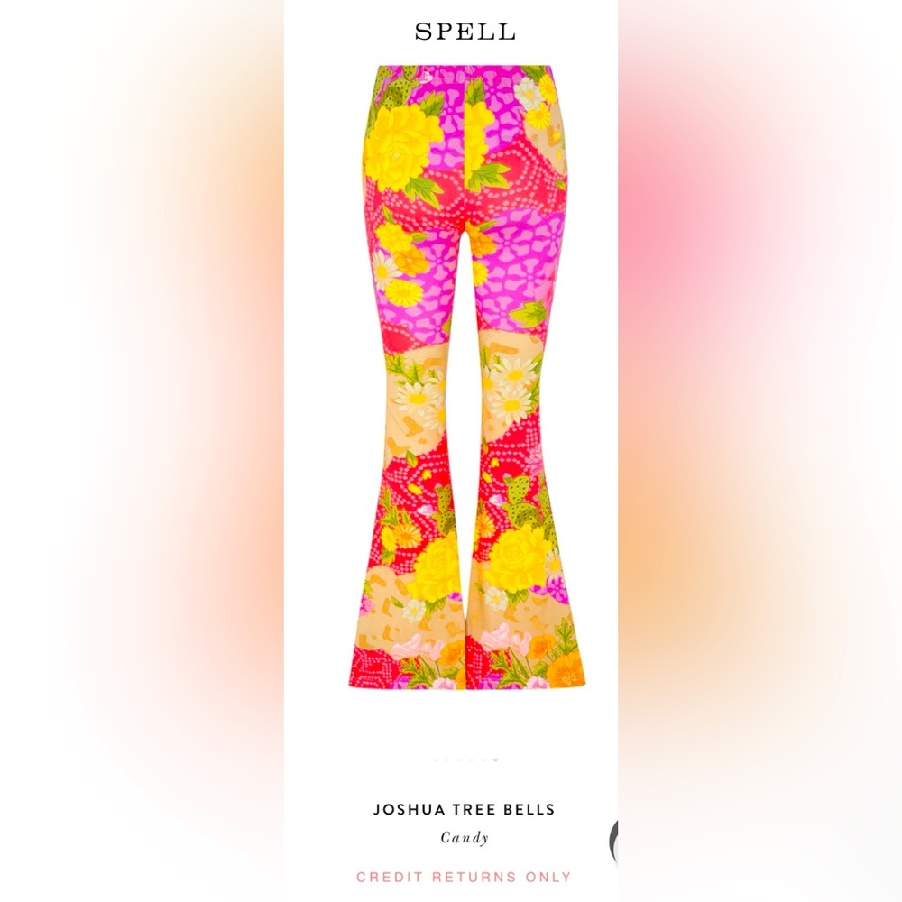 SPELL Joshua Tree Bells. NWT. Size L.